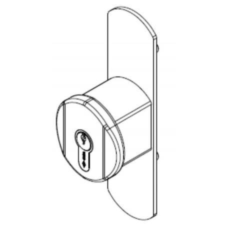 ACCIONAMIENTO EXTERNO ANTIPANICO TIRADOR CON LLAVE