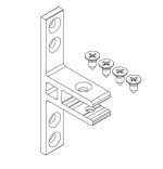 ANCLAJE CENTRAL TIPO  T  IDS-30 NEGRO