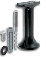 APOYO INTERMEDIO PASAMANO ALUMINIO NEGRO