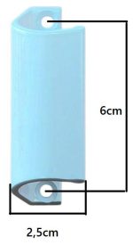 ASA TIRADOR EXTERIOR PEQUEÑO BLANCO JULCAR