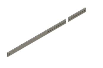 BARRA DE UNION CARRO 1900MM GIESSE-ELEVABLE GS3000