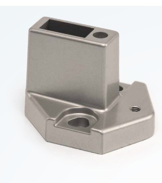 BASE BARANDILLA 40X20 C/FIJACION NEGRO [C 20U]