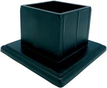 BASE BARANDILLA 80X80 LACADO BLANCO