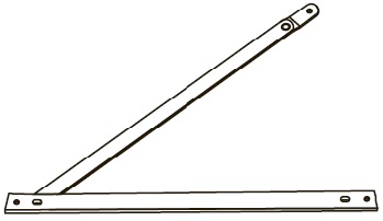 BISAGRA COMPAS LIMITADOR -260MM-