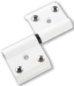 BISAGRA PARA PLEGABLE 3º HOJA LACADO BLANCO [2UND]