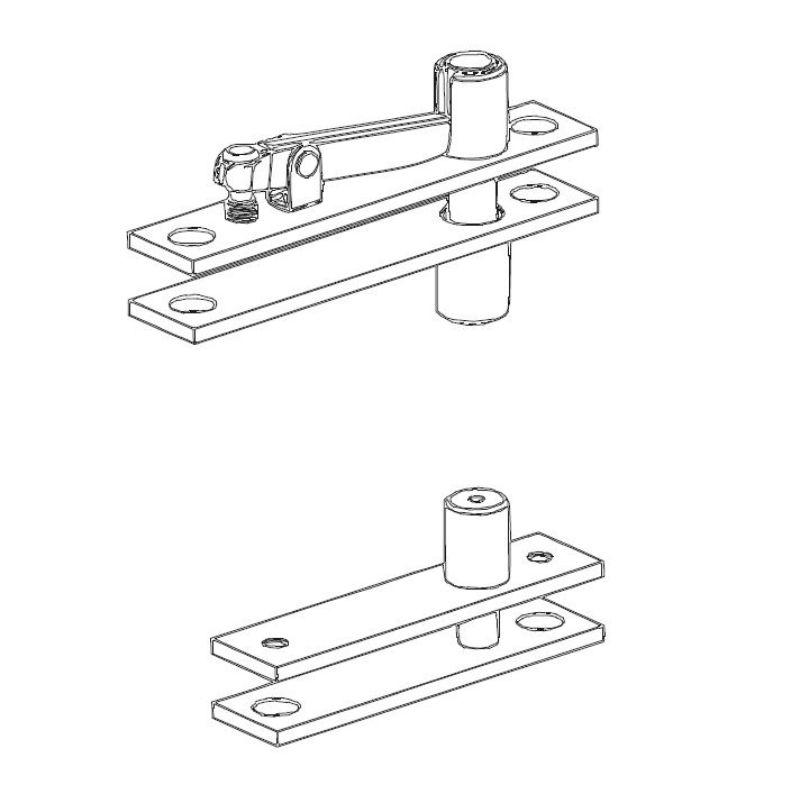 BISAGRA PIVOTANTE 100 KG SISTEMA IDS-30