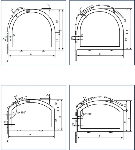 BRAZO FLEXIBLE SIN ACC LONGITUD DE TRACCION 700MM