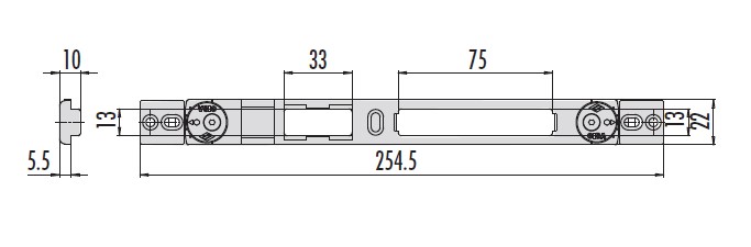 CERRADERO MULTIOP MAX CISA EUROPEO REGULABLE INOX
