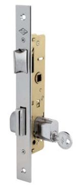 CERRADURA 1 PUNTO CVL E 23MM CILINDRO OVALADO