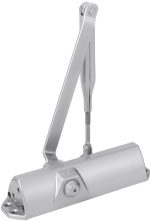 CIERRAPUERTA DORMA TS68 BRAZO RETENEDOR PLATA