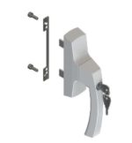 CREMONA OSCILOBATIENTE GIESSE ASIA C/LLAVE NEGRO