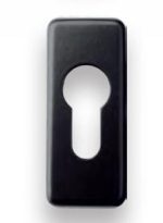 EMBELLECEDOR CILINDRO ALUMINIO RECTANGULAR NEGRO
