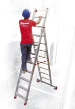 ESCALERA 2 TRAMOS MOD  EN1400 9 10 ESCALONES