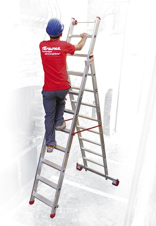 ESCALERA 2 TRAMOS MOD EN1400 9 10 ESCALONES