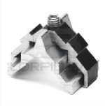 ESCUADRA AL7 VENTANA C NEGRA 3716 CENTR  [300 UDS]