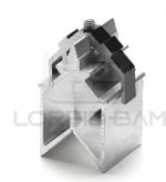 ESCUADRA AL7/AL9 PUERTA CINTA NEGRA CENTR [150UDS]