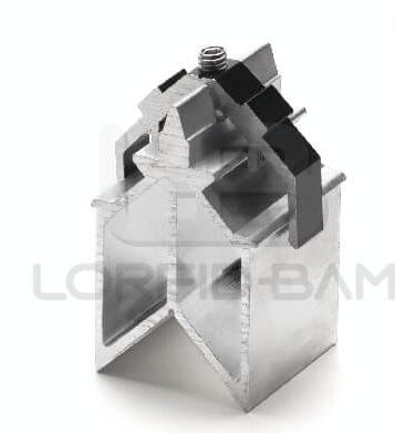 ESCUADRA AL7/AL9 PUERTA CINTA NEGRA CENTR [150UDS]