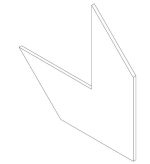 ESCUADRA ALINEAMIENTO ALUMINIO EXL-11367  500UD