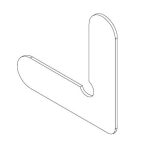 ESCUADRA DE ALINEAMIENTO INTERIOR EXL-55  100UD