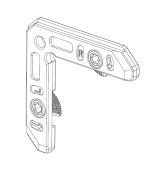 ESCUADRA METAL DE ALINEAMIENTO SOLAPE CRS77 ELITE