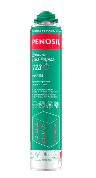 ESPUMA 123 PENOSIL ULTRA RÁPIDA CORTE 15M C 12UDS