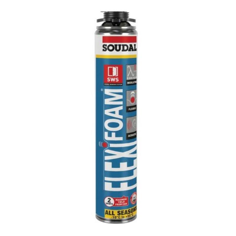 ESPUMA BAJA EXPANSION FLEXIFOAM SOUDAL 750ML