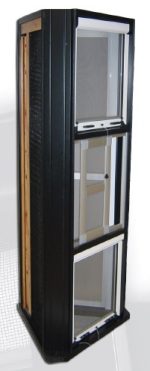 EXPOSITOR DE MOSQUITERAS CUADRADO CON MUESTRAS