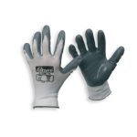 GUANTES NITRILO GRIS TALLA 9