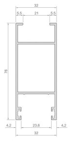 HOJA LATERAL CORREDERA 83 EMBERO TEXT [6 35MT]