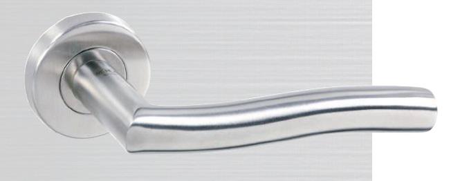 JUEGO MANILLA INOX 304 - ESCUDO REDONDO