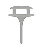 JUNTA DE ACOPLE DE CANAL DE EPDM EXL-55  50MTS