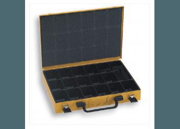 MALETÍN METÁLICO AMARILLO TORNILLERÍA CELO €/UD