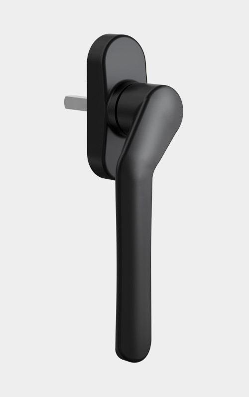 MANILLA ACODADA MULTIPUNTO LACADO INOX IZQ  963