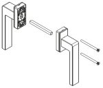 MANILLA DOBLE MULTIPUNTO  GIESSE MOD KORA NEGRO