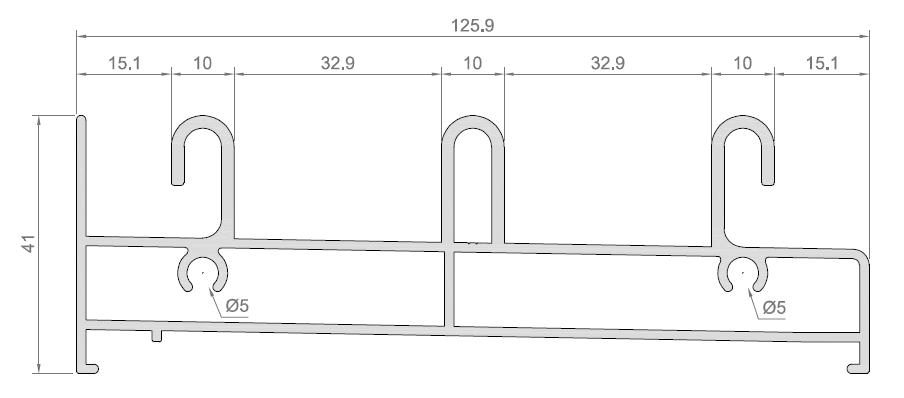 MARCO INFERIOR TRICARRIL CORR83 EMBERO TEXT[6 35M]