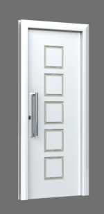 PANEL MODELO GARAJONAY 14 CIEGO 2000X800X19 BLANCO