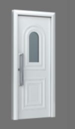 PANEL MODELO P12 1VD 2000X800X19 BLANCO