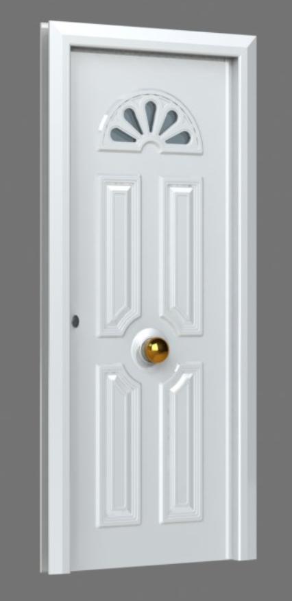 PANEL MODELO P14 1VD 2000X800X21 BLANCO