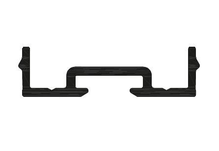 PERFIL PVC HOJA PUERTA SERIE IDS-30 [3MTS]