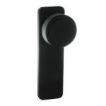 PLACA EXTERIOR CON POMO FIJO