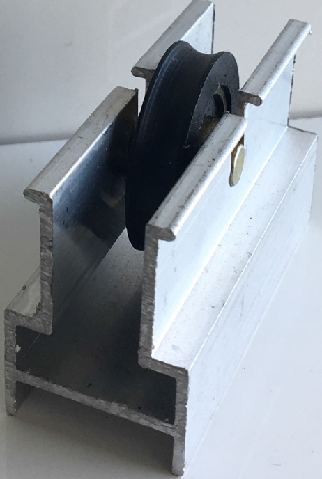 RUEDA ALUMINIO FIJA ROD BOLAS SERIE AL4 ALUCAN