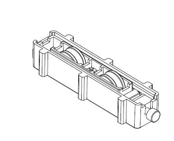 RUEDA REG  TÁNDEM AGUJAS 200KILOS/HOJA CRS77