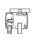 SET ACCESORIOS PARA LEVOLAN   FIJO   L 2450MM