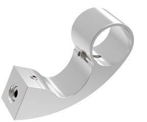 SOPORTE TIRADOR ALUM  APOLO 40 ANOD INOX [UND]