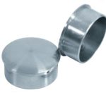 TAPA INOX 316 BRILLO TUBO 50MM