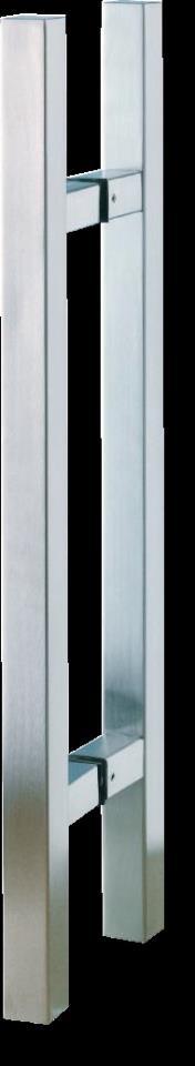 TIRADOR INOX 304 MHAMOD420 CUADRADO 350MM EXTERIOR