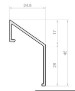 VIERTEAGUAS  LACADO BLANCO[6 35MTS]