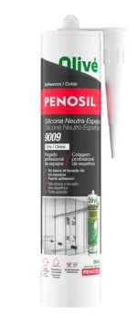 SILICONA 9009 NEUTRA GRIS ESPEJOS PROF  300ML [12]