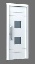 PANEL MODELO ATENEA 10H S/INOX 2000X800X23 BLANCO