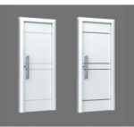 PANEL MODELO ATENEA 7H 2000X800X19 BLANCO